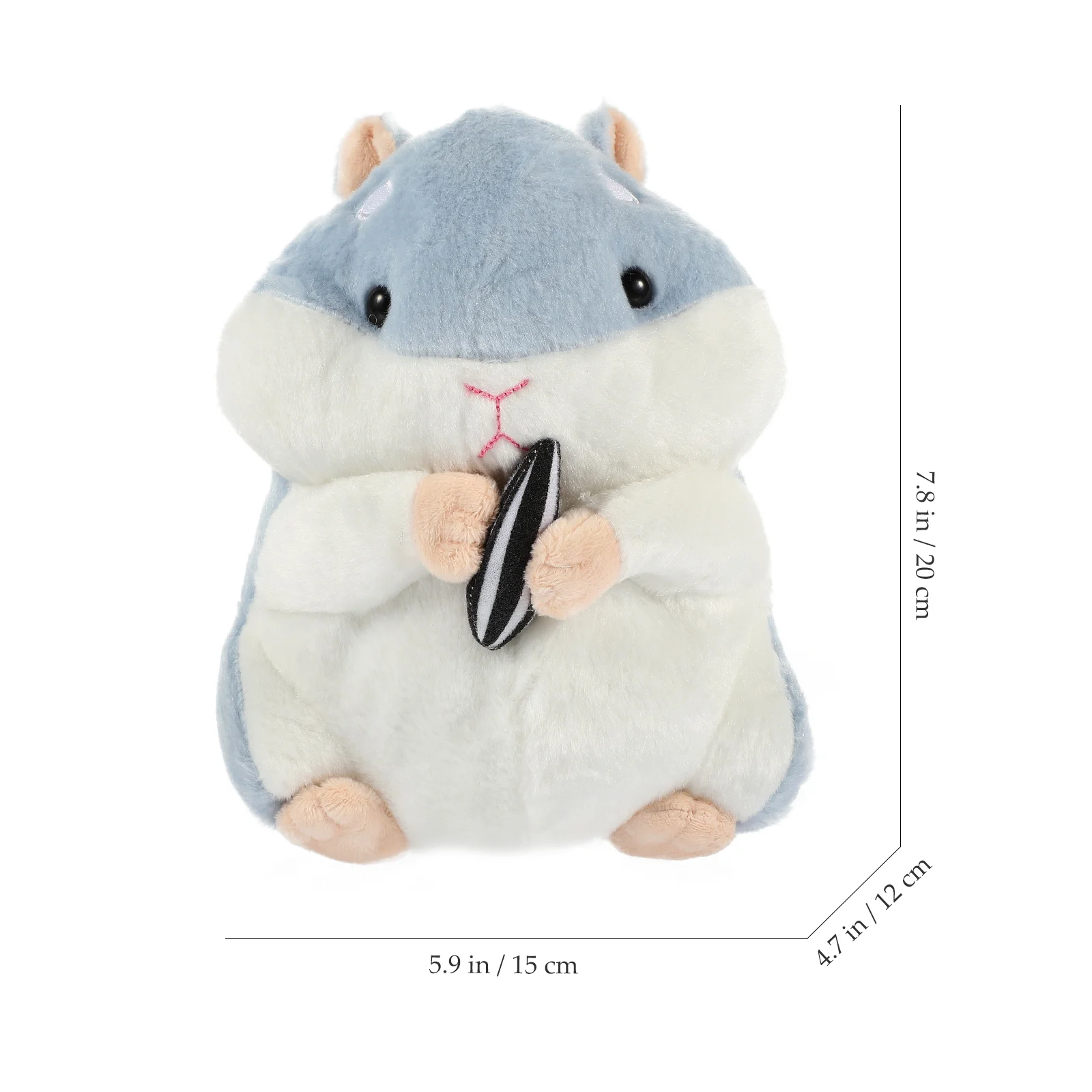 

Plush Hamster Toy Cartoon Animal Toy Stuffed Animal Plush Home Decor
