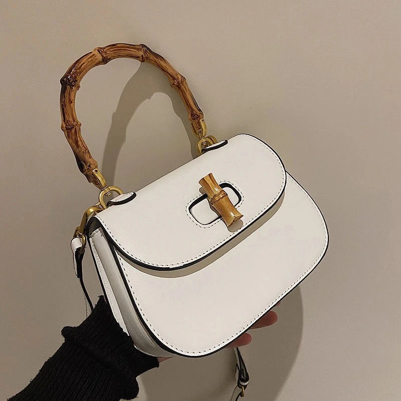 

New 2022 Trend Women's Bag Hot Sale Handbag Designer Luxury Bamboo Shoulder Bag Shopper Crossbody Bags Purses sac de luxe femme
