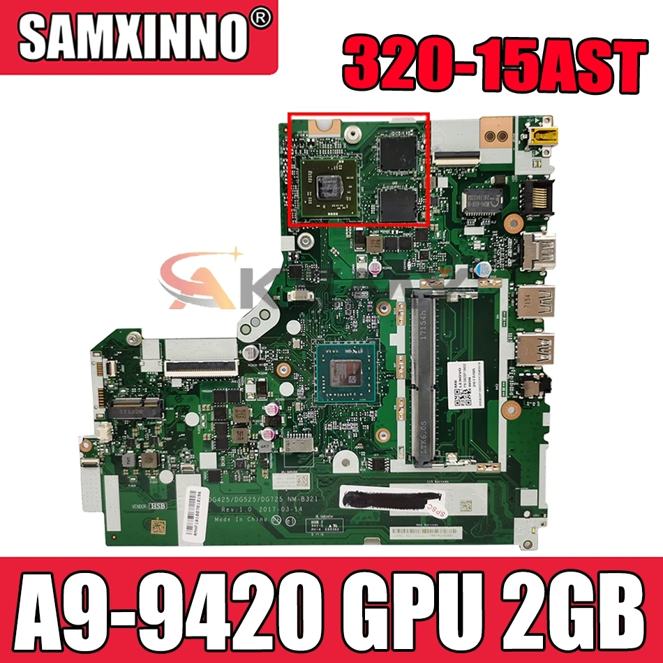 

Материнская плата для ноутбука Lenovo 320-15AST 330-15AST 320-17AST 330-17AST стандартная/стандартная графическая плата Для ЦПУ 2 Гб протестирована материнская...