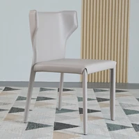 scandinavian chair floor kitchen soft lounge chair nordic fashionable backrest office sillas de comedor minimalist furniture