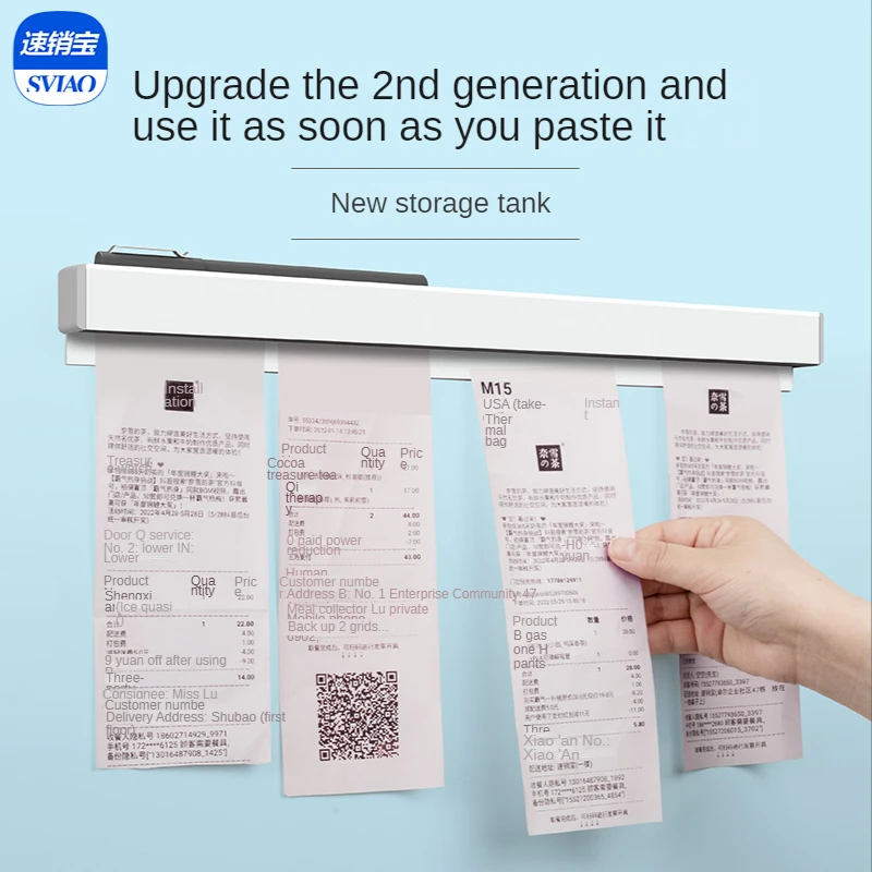 

Волшебный инструмент Sviao для кухни, небольшой держатель для билетов, вешалка для меню ресторана из алюминиевого сплава