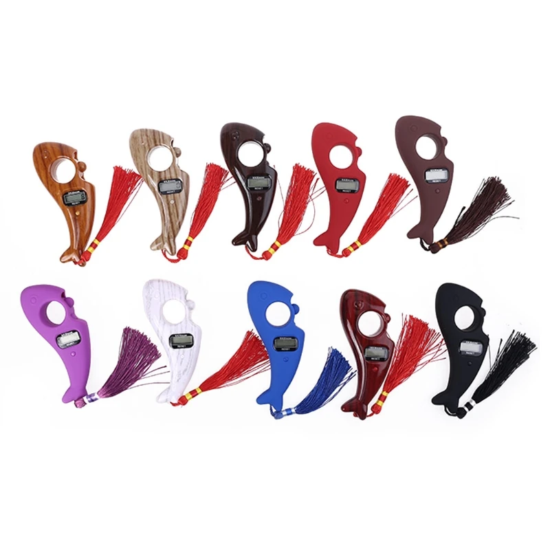 Ручные цифровые бусины с кисточками и счетчиком пальцев игровая декомпрессия