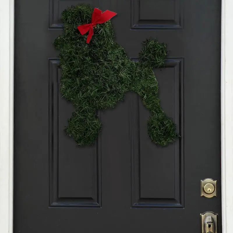 Рождественский венок с изображением кошки фермерский дом рождественский