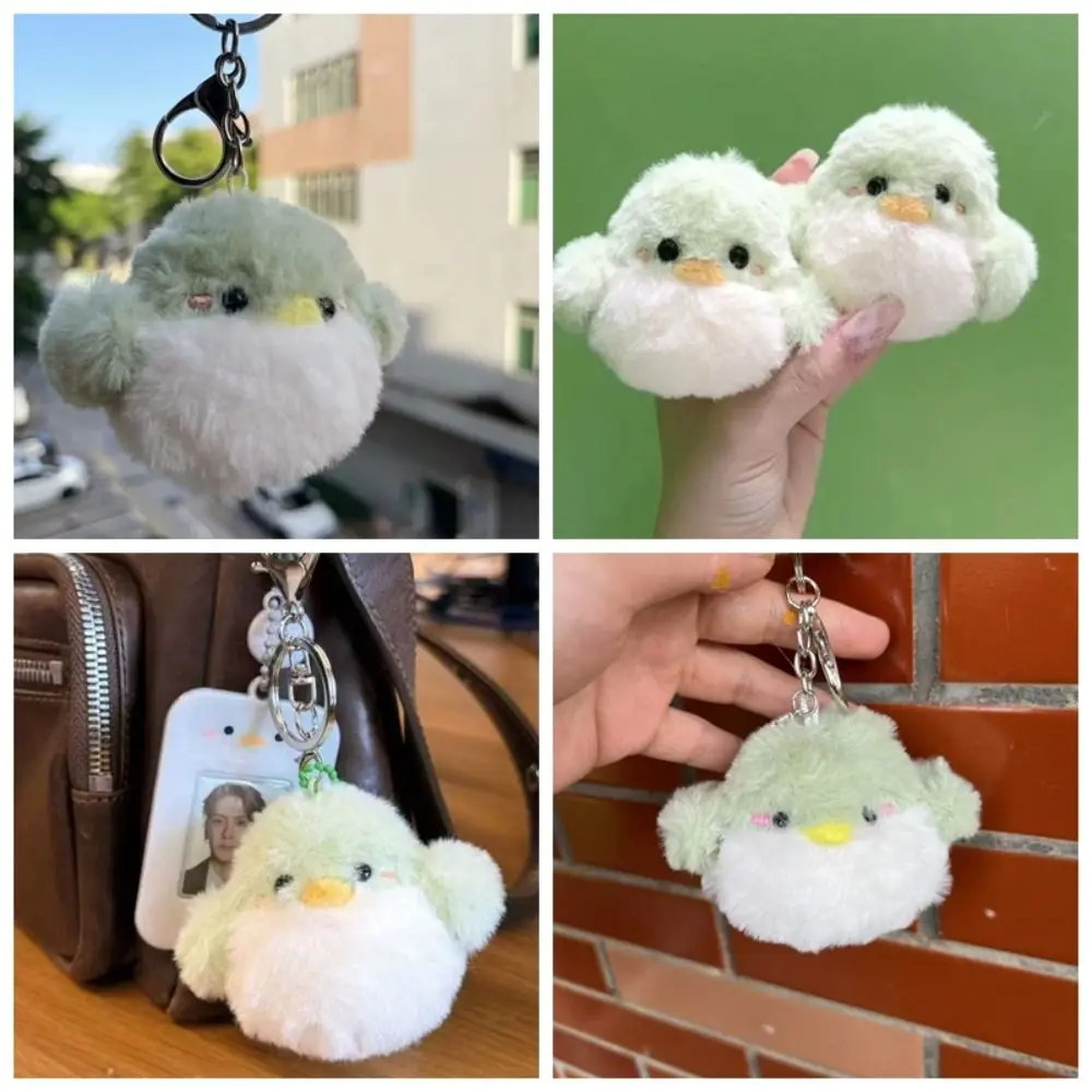 Фото Плюшевая игрушка-брелок JinYoung Jackson Bird (GOT7) BamBam, 8 см, зеленая птица №3