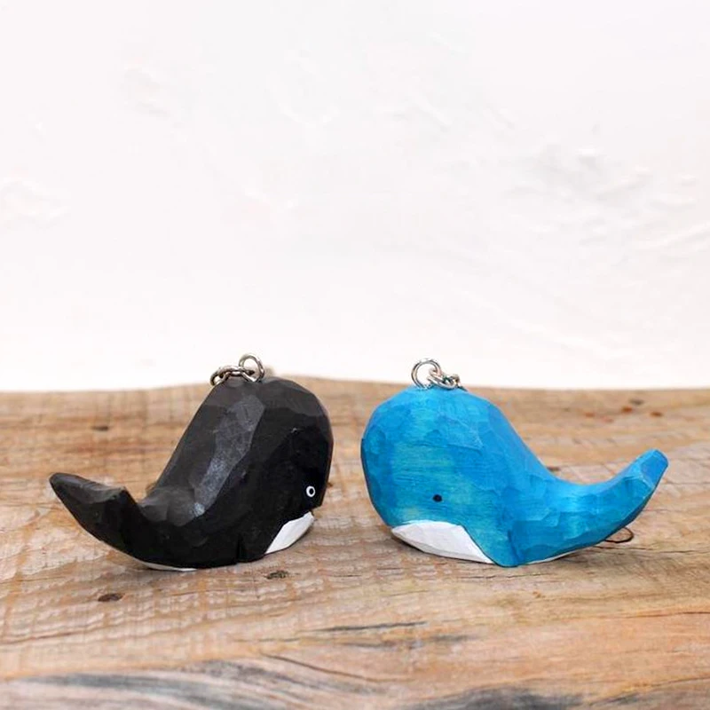 Мини-брелок с резьбой по дереву