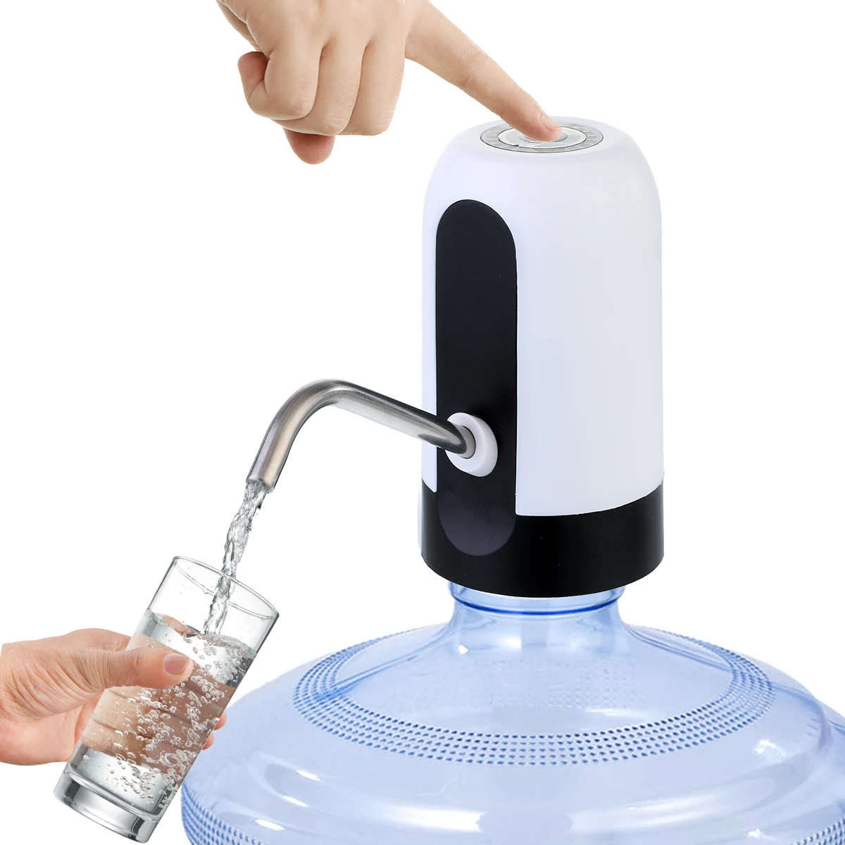 Бытовой насос для бутылок с водой USB-зарядка автоматический питьевой воды