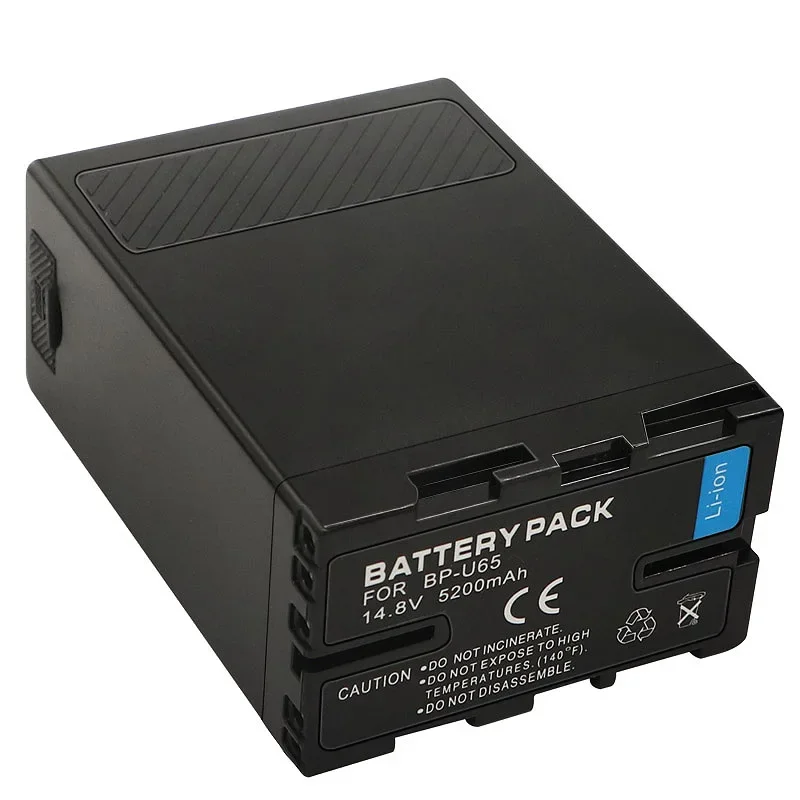 Аккумулятор для цифровой камеры 14 8 В 5200 мАч BPU65 U65 BP-U60 BP-U30 BP-U65 PMW-100 PMW-200 PMW-F3K PMW-EX1