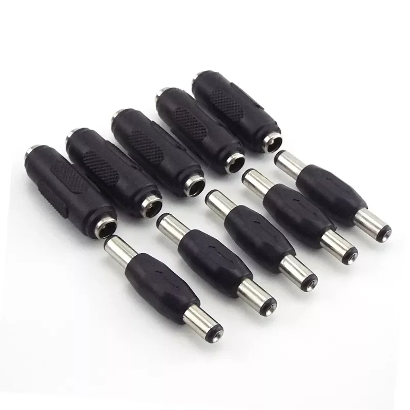 

/ 5.5x2.1 mm DC double male to male Power Socket Connector CCTV female to female Panel Mounting Jack Adaptor