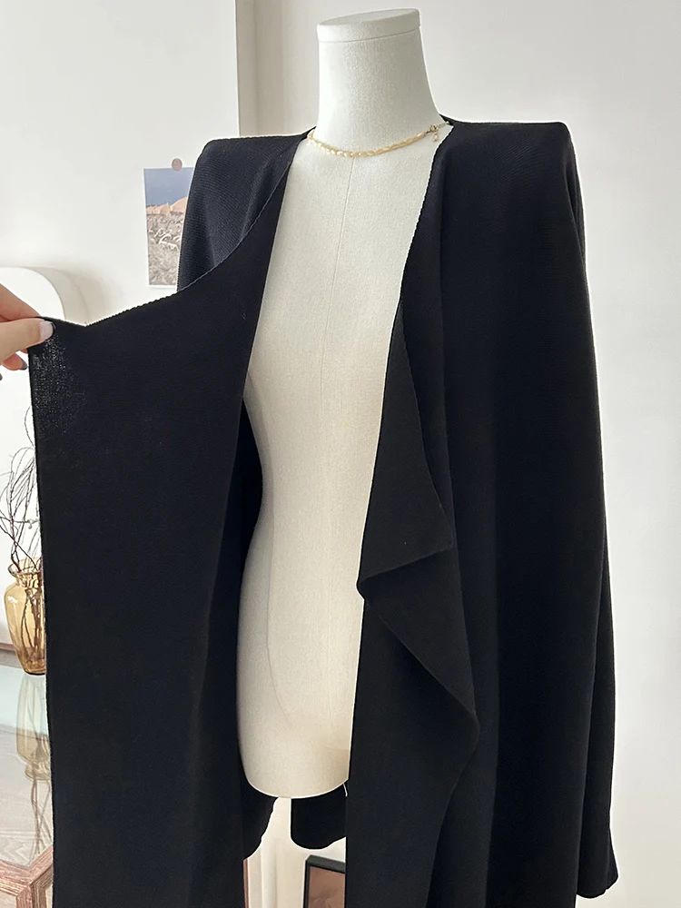 [Oein] 2024 кардиган свитер Женское пальто осень и зима свободный модный носится на