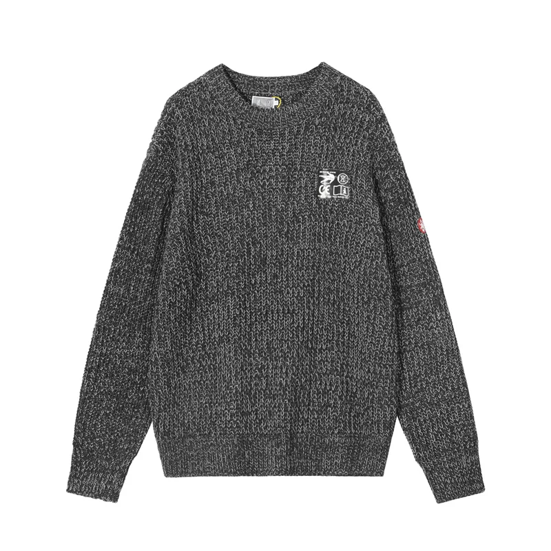 

Grey CAVEMPT C.E Sweater Men Women 1:1 High Quality Cav Empt Sweaters Knit Sweatshirts