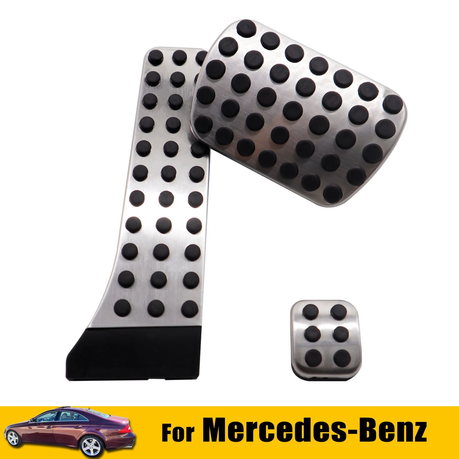 

Накладки на педали газа для Mercedes Benz W203 W204 W205 W21 W211 W212 C207 W220 W221 W222 C219 C218 C208 X204 R170 R171 R231