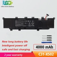 ugb new c31 x502 c21 x502 c31 x502c battery replacement for asus vivobook x502 x502c x502ca for ultrabook s500c s500ca