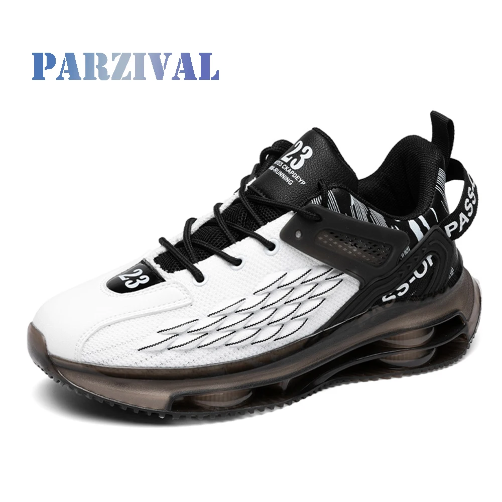

PARZIVAL Men Shoes Sneakers Male Casual Shoes Fish Scale Trend Shoes Trainers Jogging Vulcanized Walk Running Shoes For Men