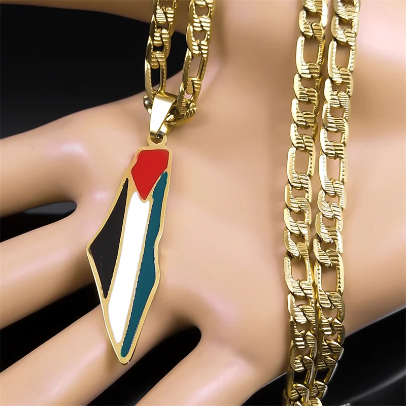 Женское Ожерелье из нержавеющей стали с золотым покрытием