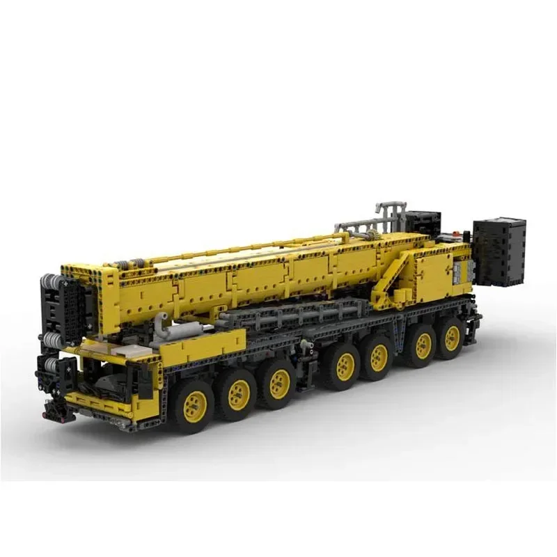 MOC- 163993 Новый 7-осевой мобильный кран RCElectric GMK7550 сращивание и сборка строительных