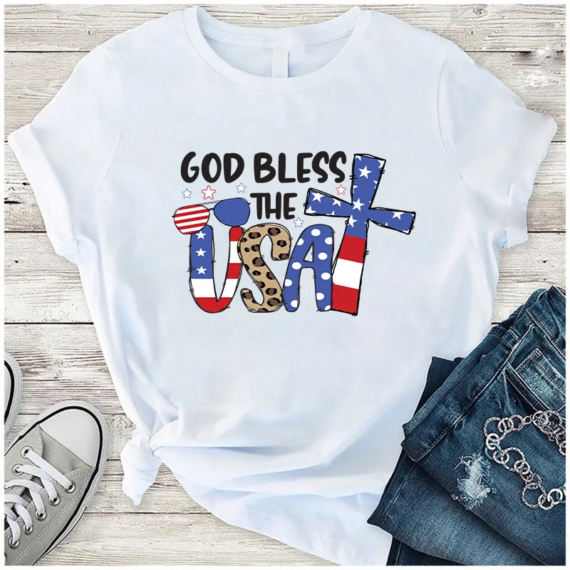 Нашивки для одежды на День Независимости модные патриотические термонаклейки