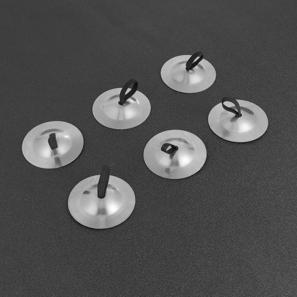 

6pcs Finger Cymbals Instrument Maker Finger Zills Finger Bells for Dancer Evening Party