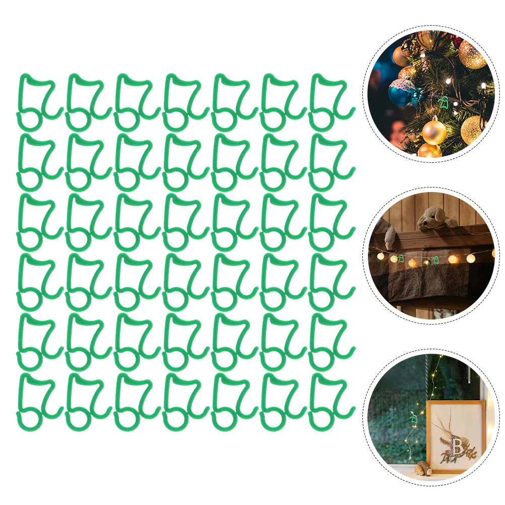 

100pcs Outdoor String Lights Clips Lights Hanger Outside Rope Lights Hooks Lights Clips