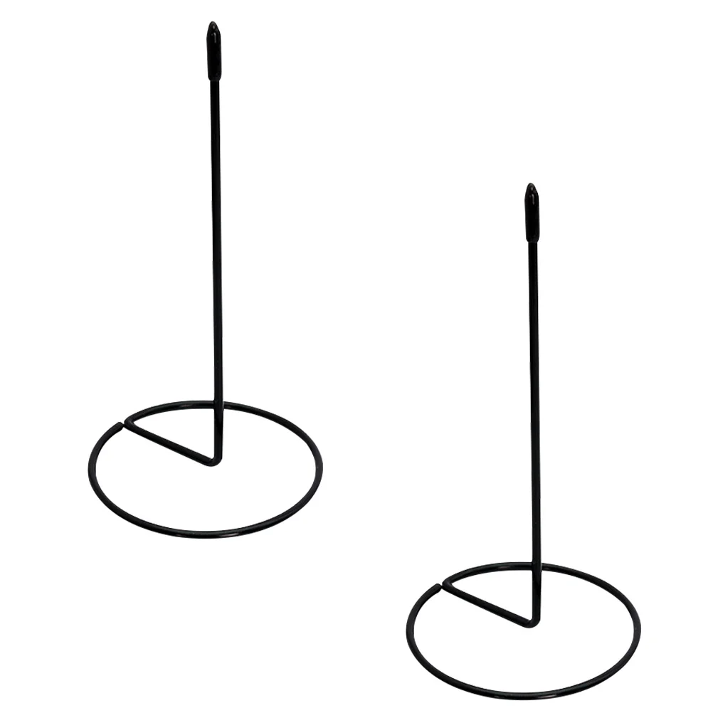 

2 Pcs Bill Insert Desktop Memo Holder Spike Stainless Steel Receipt Ticket Stabber Credit Card Spindle Office Organizer