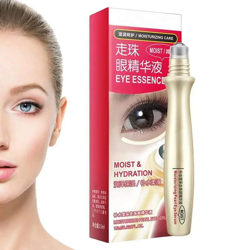 

Eye Moisturizing Cream Roll-On Design Smooth Plant Moisturizer For Women Girls Female Eye Problem Brightening Cream Gift For