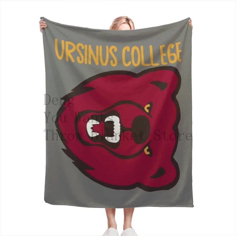 

Ursinus bear Throw Blankets Airplane Travel Decoration Soft Warm Bedspread