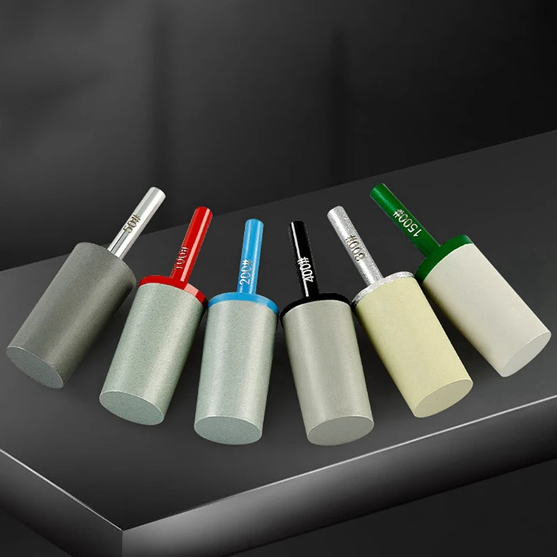 Цилиндрические алмазные шлифовальные насадки зернистостью 200 с алмазными