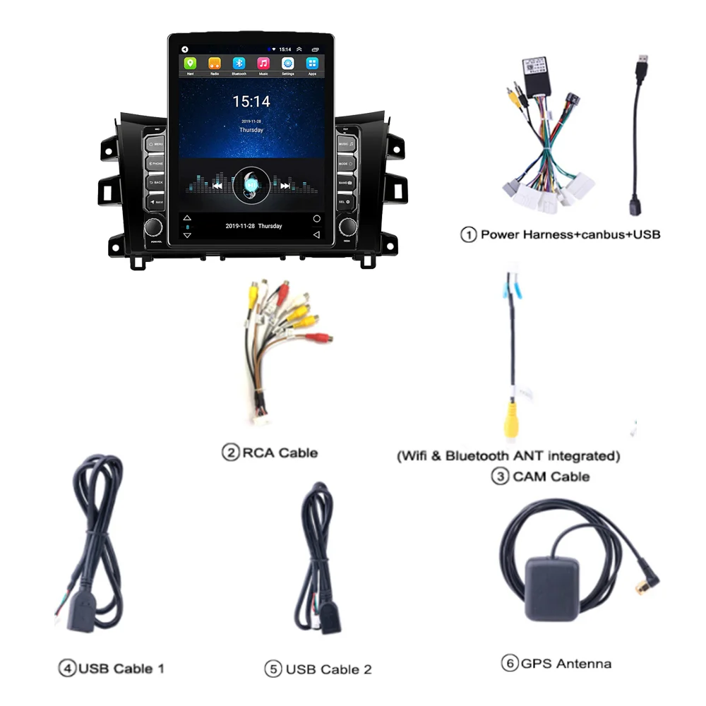 CarPlay Автомагнитола Автомобильный мультимедийный плеер стерео-система под