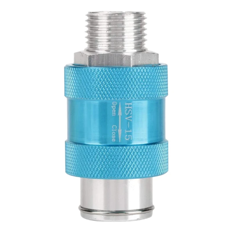 

Hand Slide Valve HSV-15 1/2Inch Threaded Pneumatic Air Flow Control Valve Accessory Part Blue