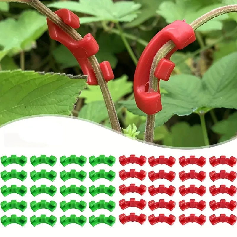 Гибкие зажимы для растений заготовки роста 15 зажимов