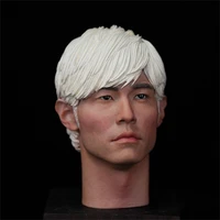 for sale 16th hand painted asian singer jay chou white hair vivid head sculpture carving for 12 ph tbl action figure