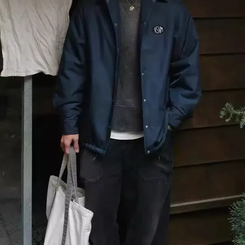 Лимитированная плюшевая Толстая Свободная куртка с вышивкой от High Street VISVIM