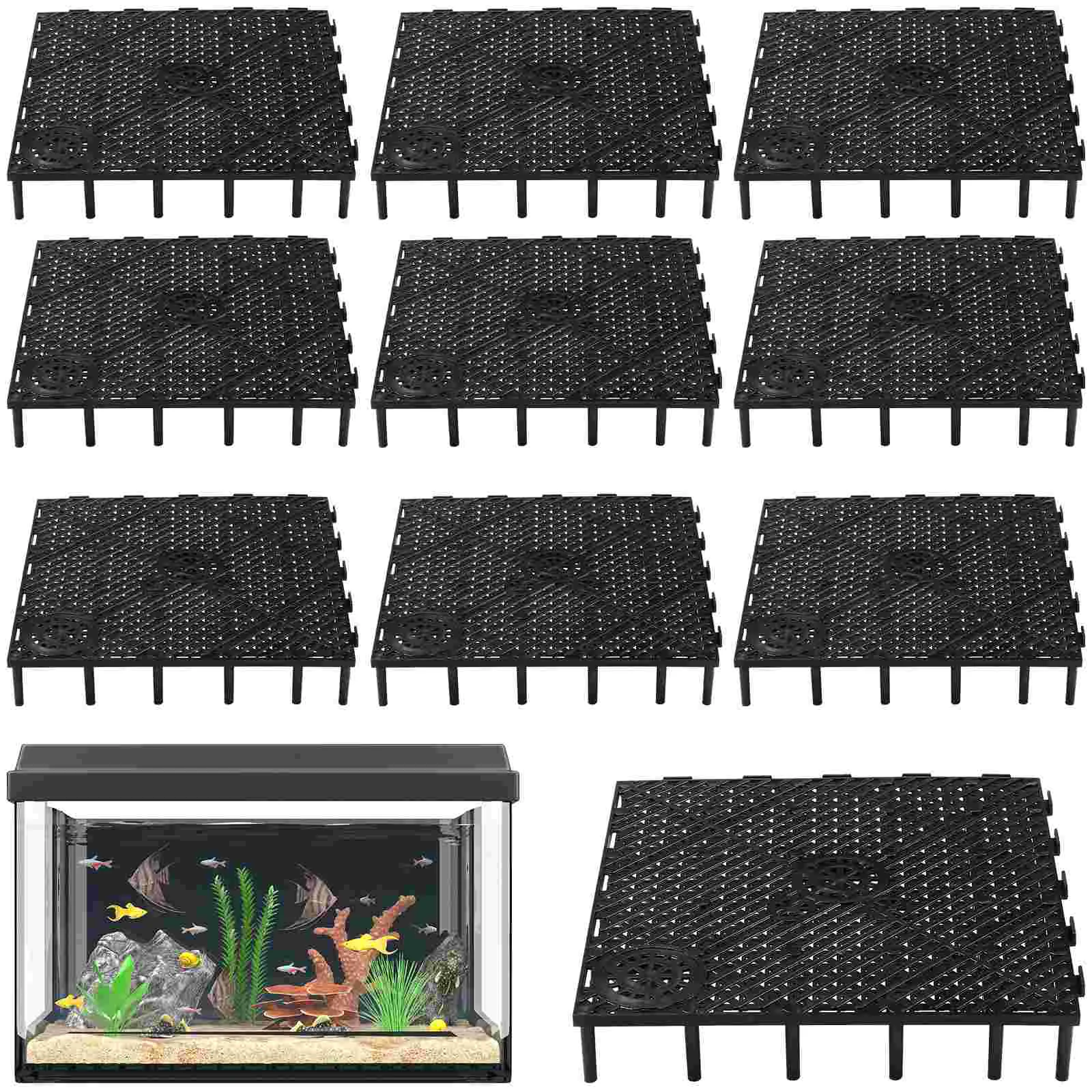 

20 Pcs Good Toughness Accessories Dense Mesh Fish Tank Dividers Aquarium Divider Plates Fish Tank Divider Plates