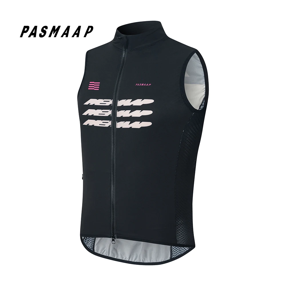 PASMAAP-Ветрозащитный и водонепроницаемый велосипедный жилет пальто без рукавов