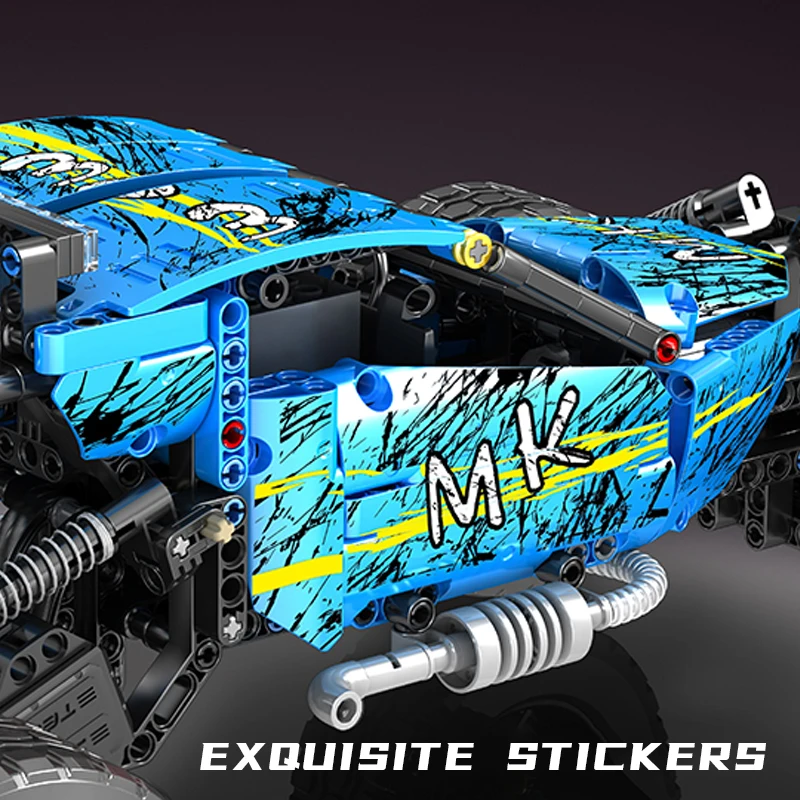 Форма KING RC Ff-Roader подъемный автомобиль строительные блоки модель