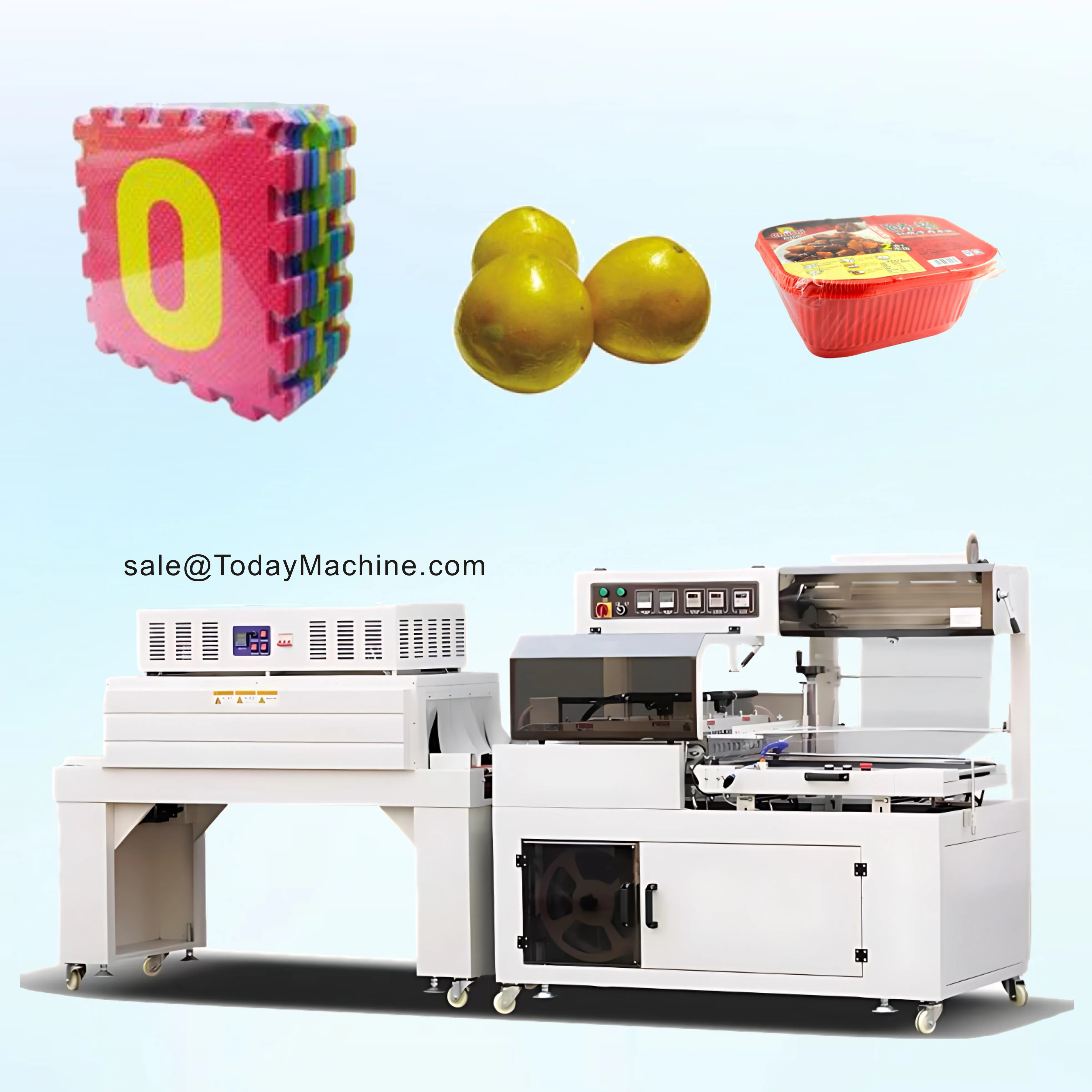 Тепловая автоматическая машина для запечатывания пленки L Pof Pe усадочная