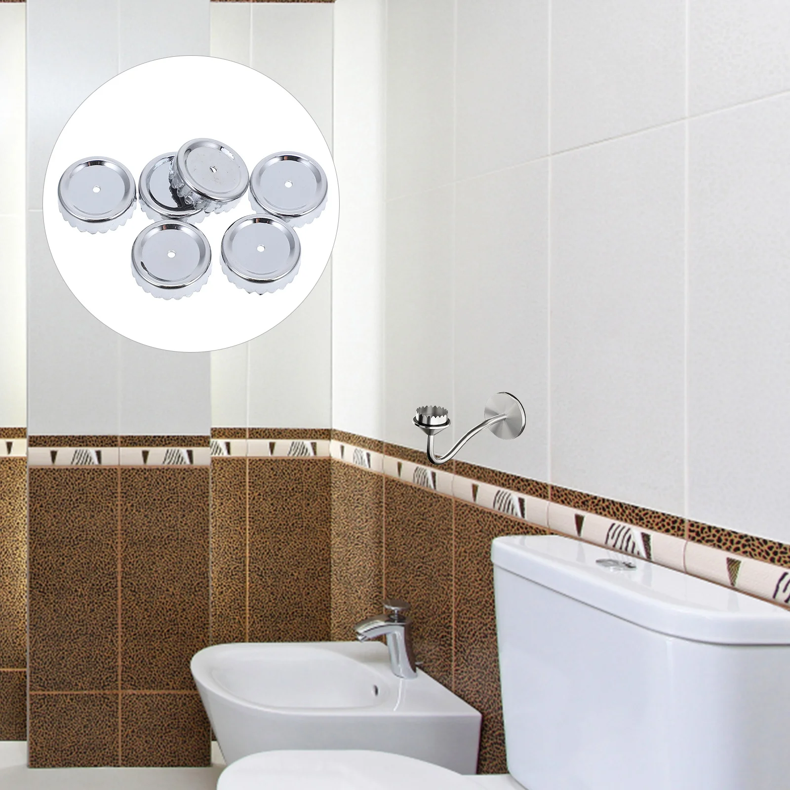 6 шт. держатель для мыла крышки сушки принадлежности полок посуды магнитный