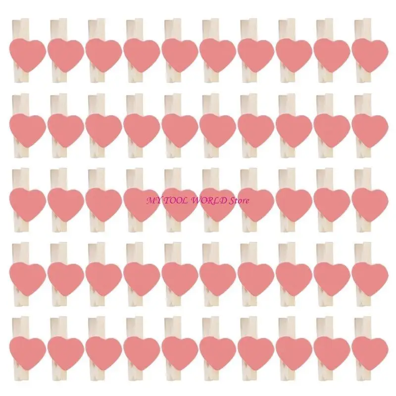 

Деревянные декоративные зажимы для фото 50 штук