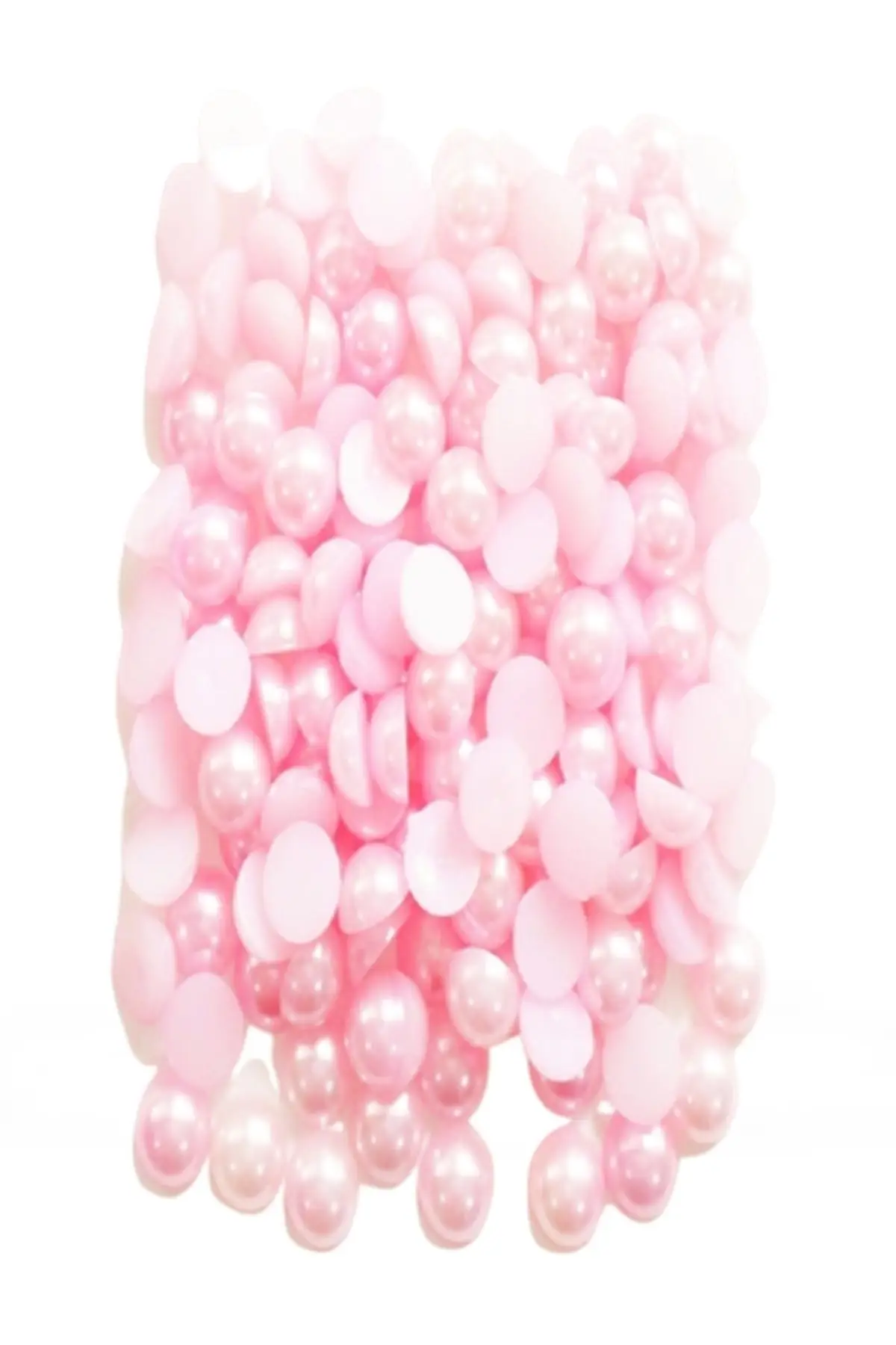 

ByOzrasAk Pink Half Pearl Beads 100 pcs wedding bride mariage henna