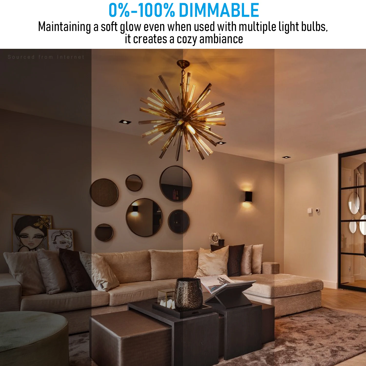 2 шт. трубчатые декоративные лампы Эдисона 3 Вт T10