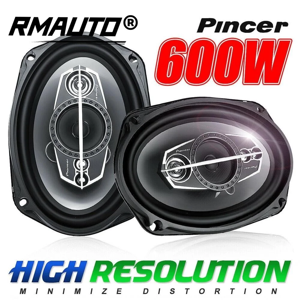 

2Pcs TS-A6995R 6x9 inch 600W 5 Way Car Coaxial Speaker Music Audio Stereo Loud Speaker Full Range Frequency HiFi Speaker