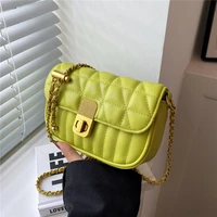 summer quilted caviar pattern chain small shoulder crossbody bags for women 2022 trend fashion brand designer ladies handbags