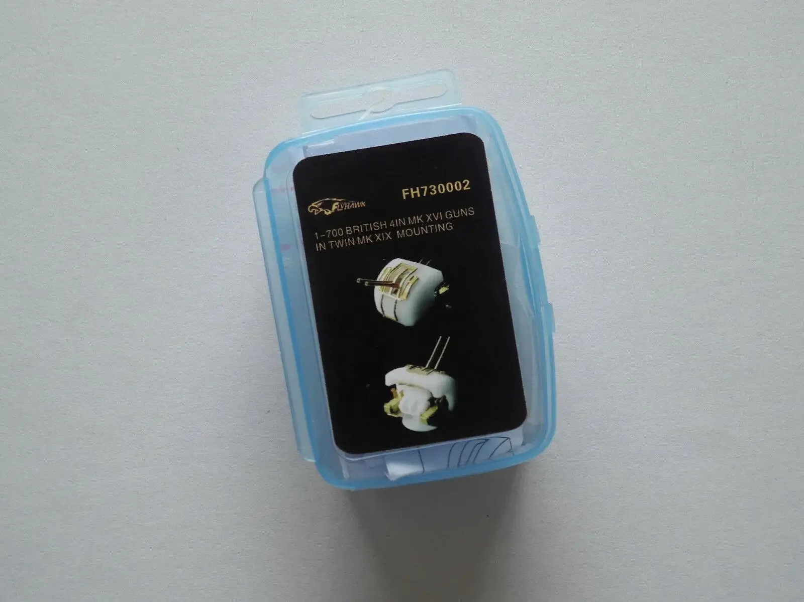 Флайхок 730002 1/700 Британские пистолеты 4 в MK XVI монтаже Twin XIX отлично