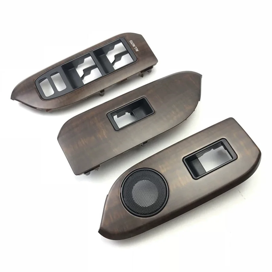 1 шт. Кнопка стеклоподъемника под дерево панель переключателя крышка рамы для Toyota