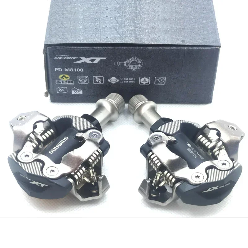 SHIMANO XTR M520 M540 M8020 M8100 M9100 MTB mountain bike bicycle pedals cycle self-locking lock pedal deore XT