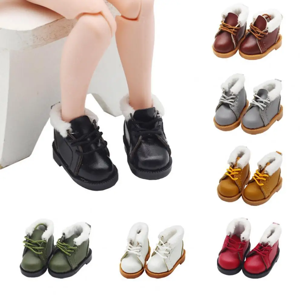 

Anti-deformed Comfortable Touch Bright Color BJD Doll Boots for Kid