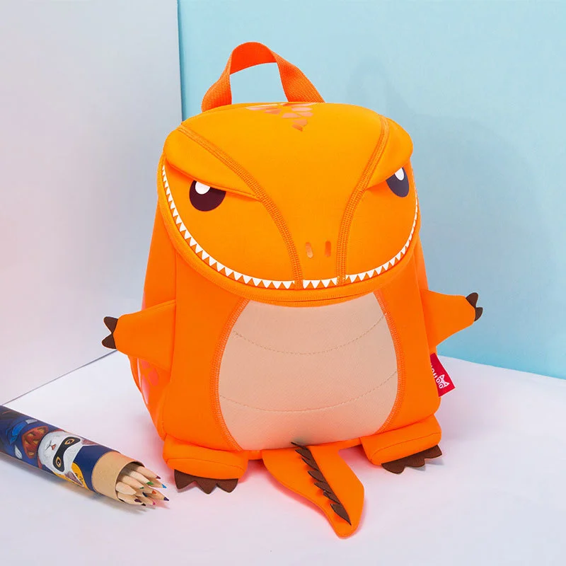 

2023 3D Dinosaur Backpack For Boys Children Backpacks Kids Kindergarten Small SchoolBag Girls Cute Animal Prints Travel Bags Ruc