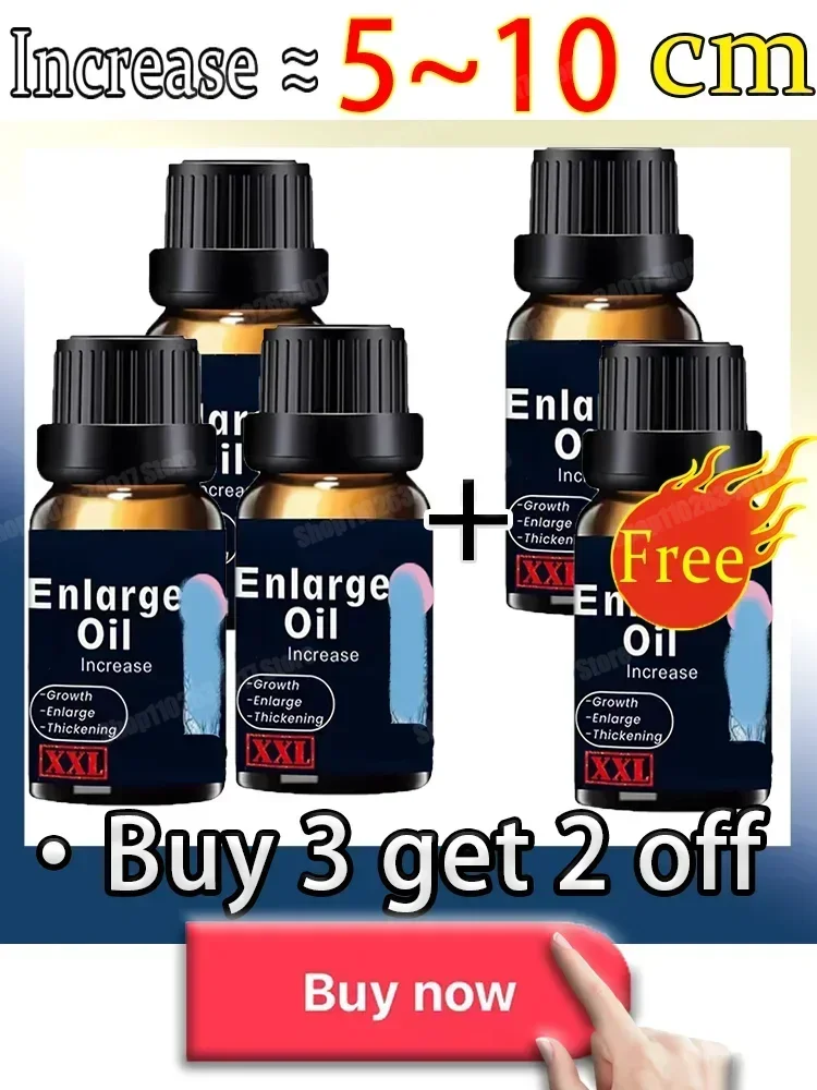 Мужское массажное масло XXL эфирное для большого роста утолщение личная гигиена