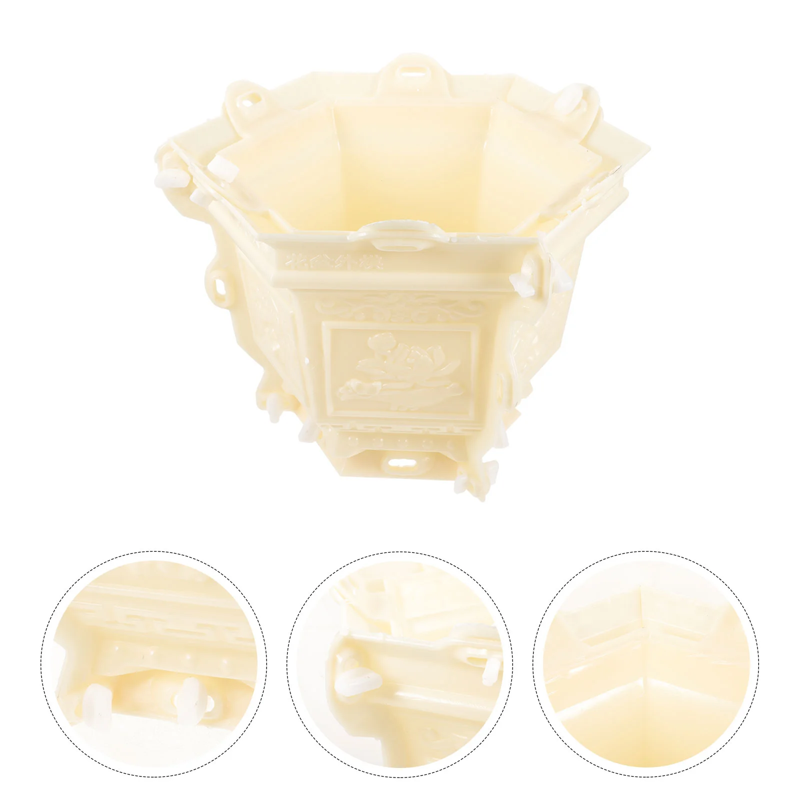 

Plastic Mold Crafts Making Mold Epoxy Mold DIY Flower Pot Making Mold for Crafting Cement molds