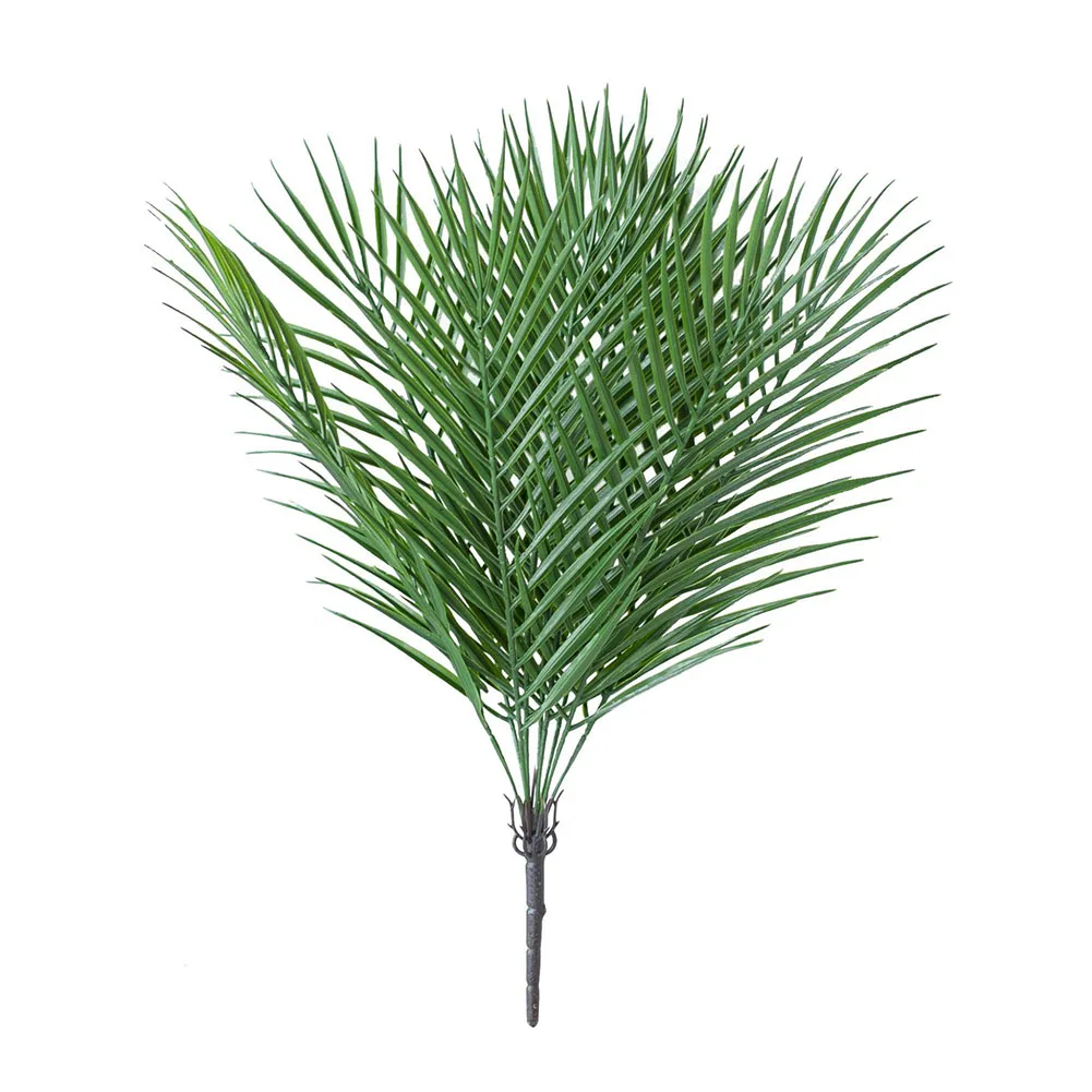 

Artificial Tropical Plants Simulation Palm Leaves Jungle Party Decoration Summer Wedding Birthday Home Table Decor Fake Plant