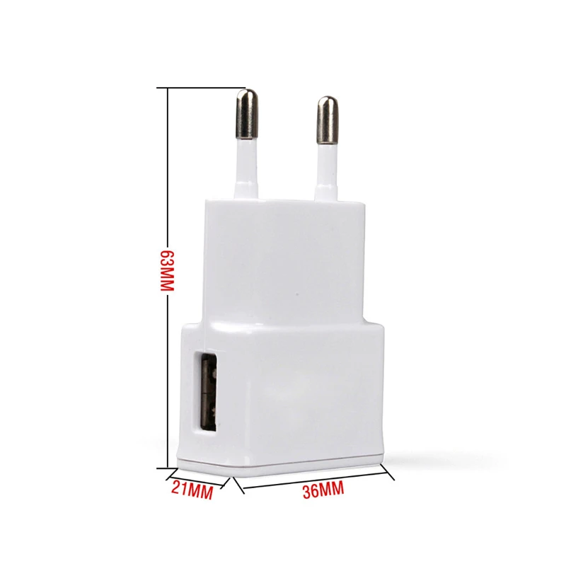 1 USB EU Plug Power Adapter for Xiaomi Iphone Mobile Phone Charging Micro Charger Travel Ipad Universal Wall | Мобильные телефоны и